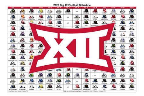 big .com 2023|2023 big 12 football schedule.